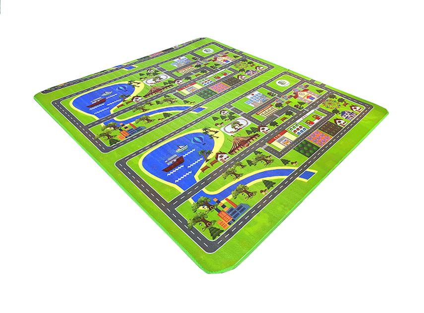 Килимок дитячий двосторонній Дорога 79 /Парк з тваринами 15 200x180x0,5 см (2115653989) - фото 5 Килимок дитячий двосторонній Дорога 79 /Парк з тваринами 15 200x180x0,5 см (2115653989) - фото 5