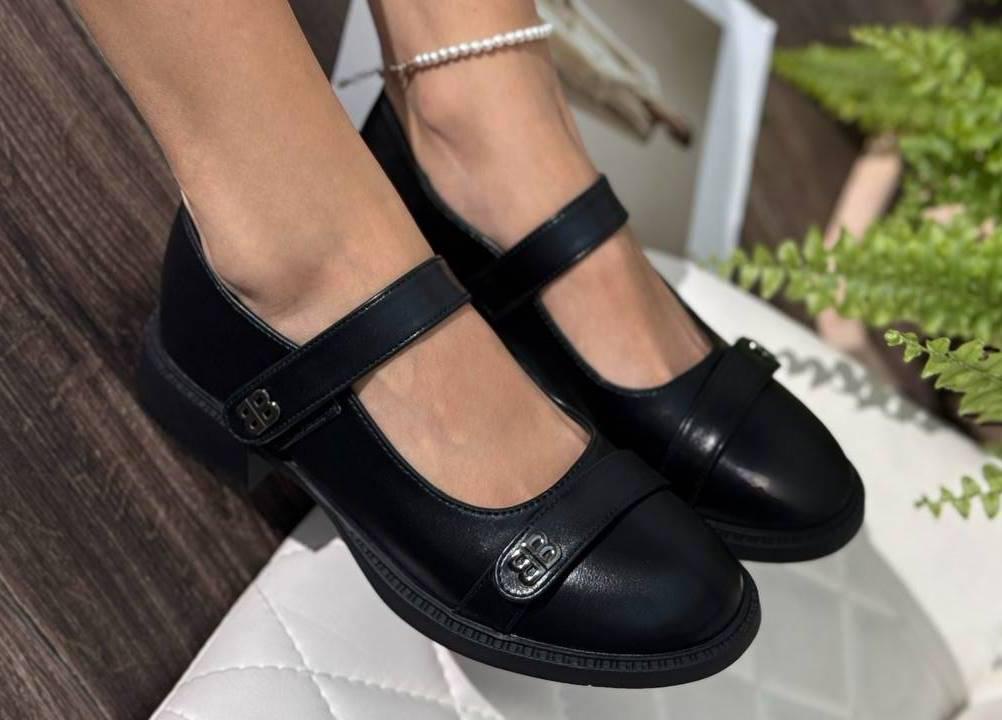 Туфли женские Loretta H78-2 р. 37 Черный (34179407)