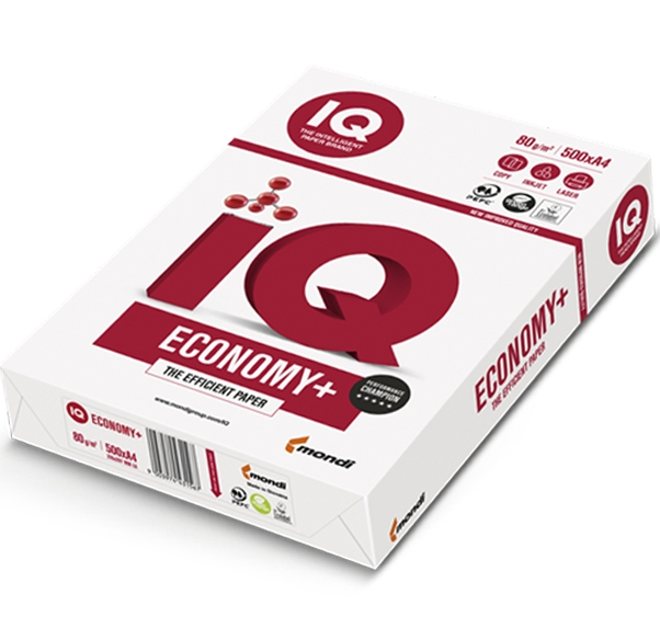 Бумага офисная IQ А4 80г/кв. м 500 л. (8095340)
