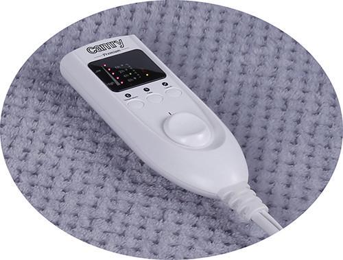 Электроодеяло Camry CR 7416 подкладочное с таймером 150х100 см Серый - фото 4