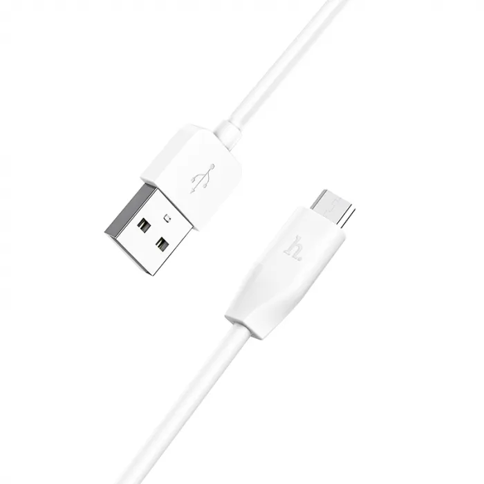 Кабель Hoco X1 Rapid Micro-USB 2 м White (12773648) - фото 2