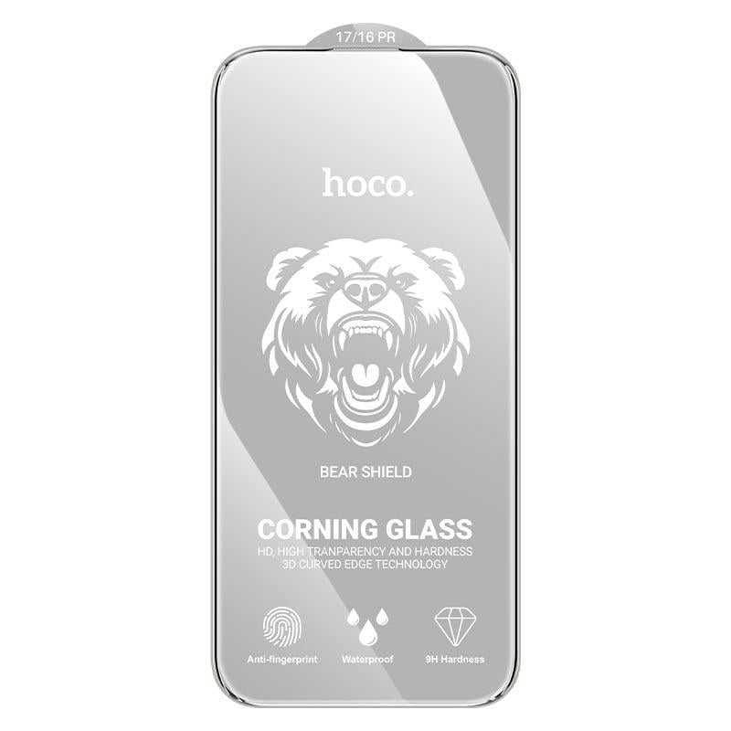 Защитное стекло Hoco Bear Shield A888 Pro для iPhone 16 Pro/17 Pro (29886)