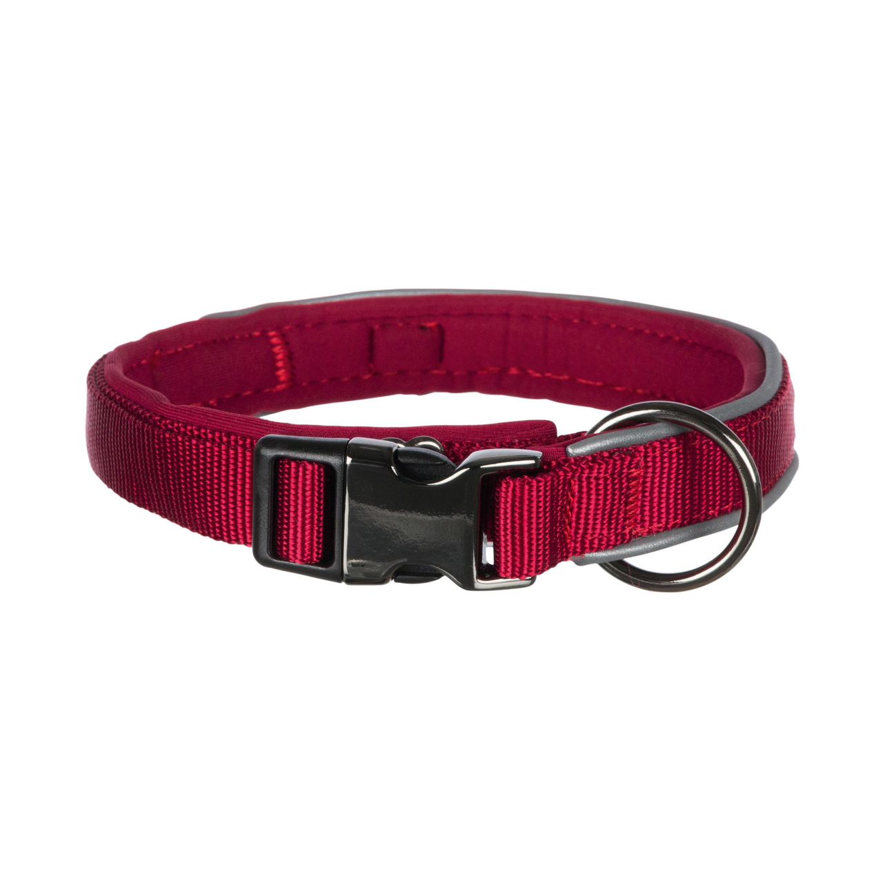 Ошейник Trixie нейлоновый широкий Experience L-XL 45-60 см/40 мм Красный