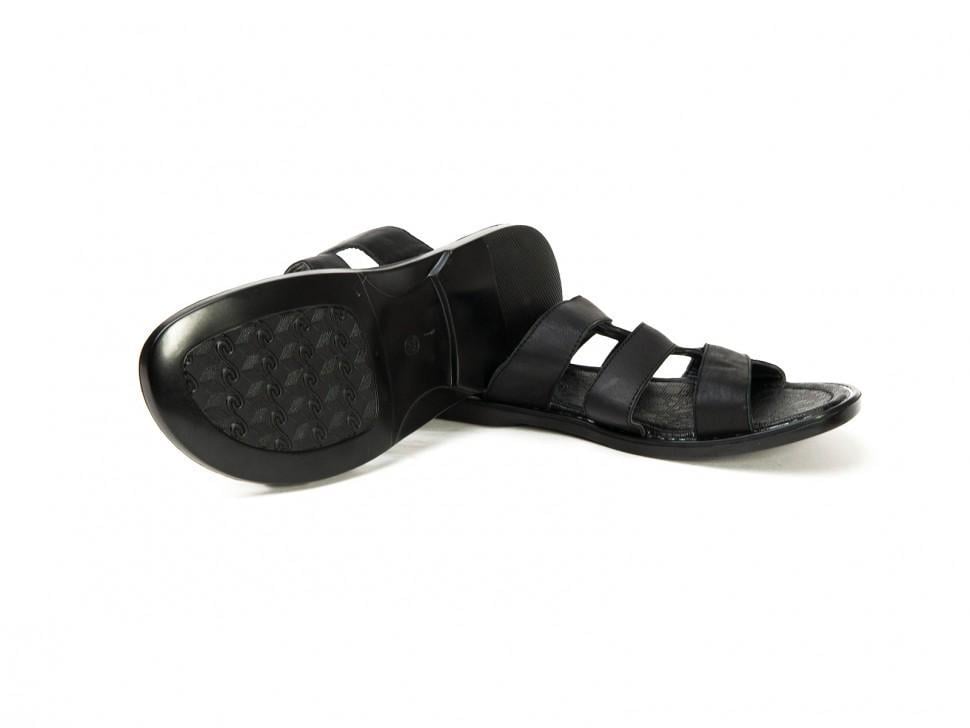 Шлепанцы мужские Subbero 7142295 натуральная кожа р. 40 Черный (12218) - фото 2 Шлепанцы мужские Subbero 7142295 натуральная кожа р. 40 Черный (12218) - фото 2