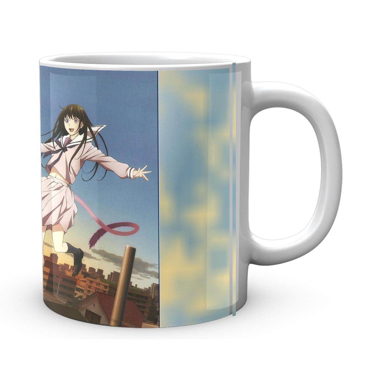 Чашка Geekland Noragami Ято Хиори и Юкине над крышами вечернего города (NRG 02.009)