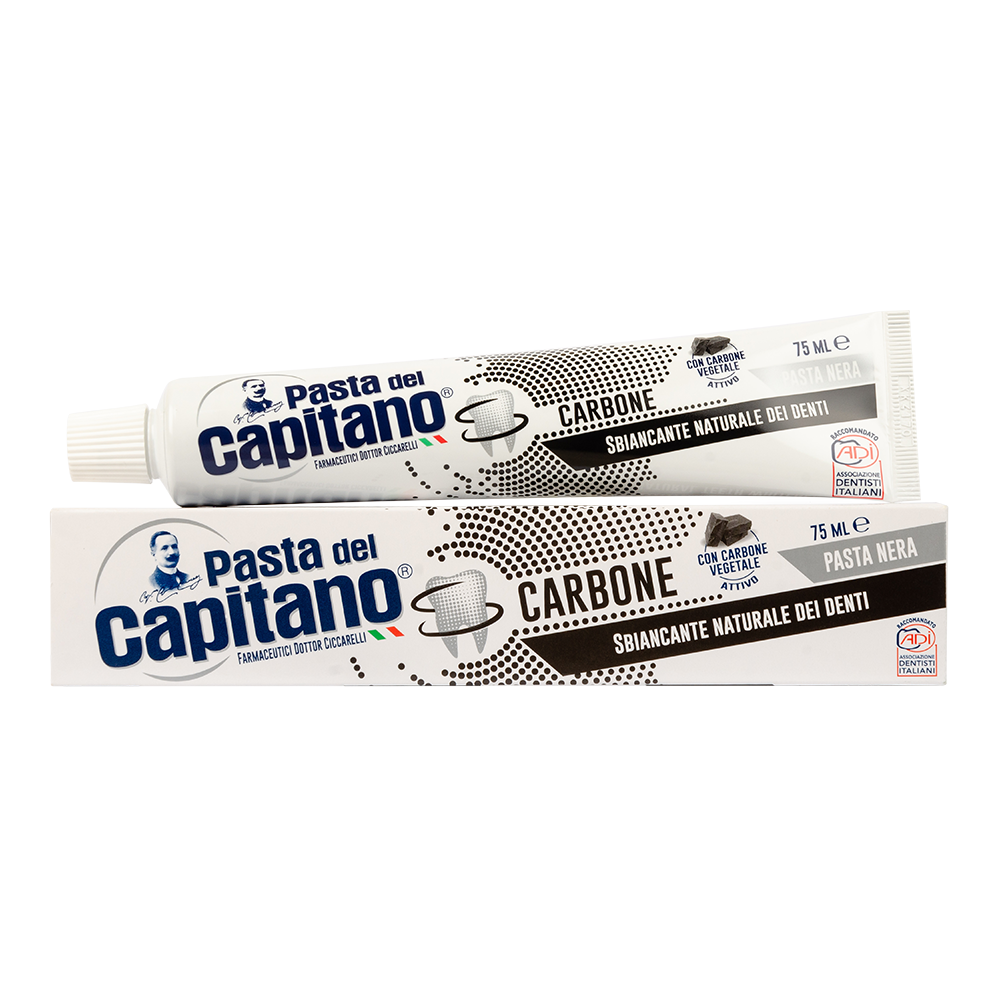 Зубная паста Pasta Del Capitano Dentifricio Carbone 75 мл