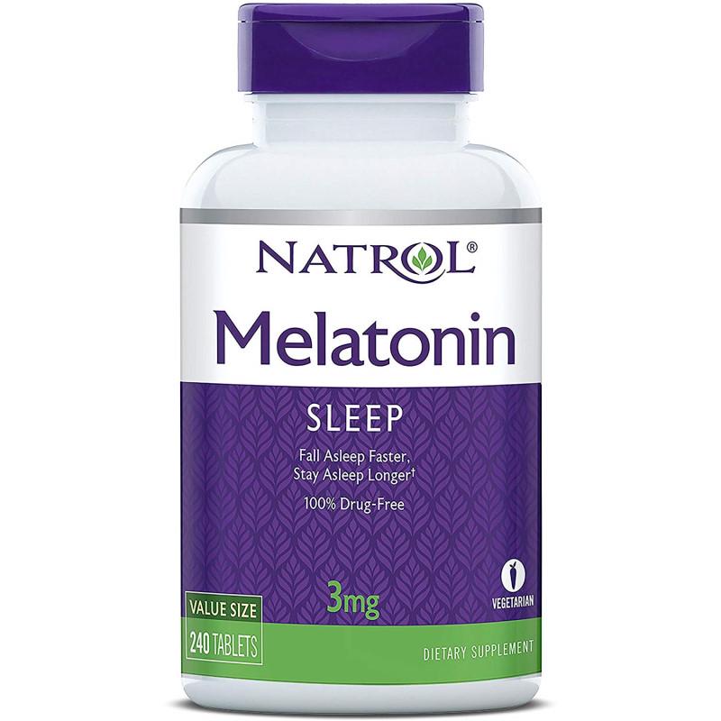 Натуральна добавка Natrol Melatonin 3 мг 240 таб. (3577)