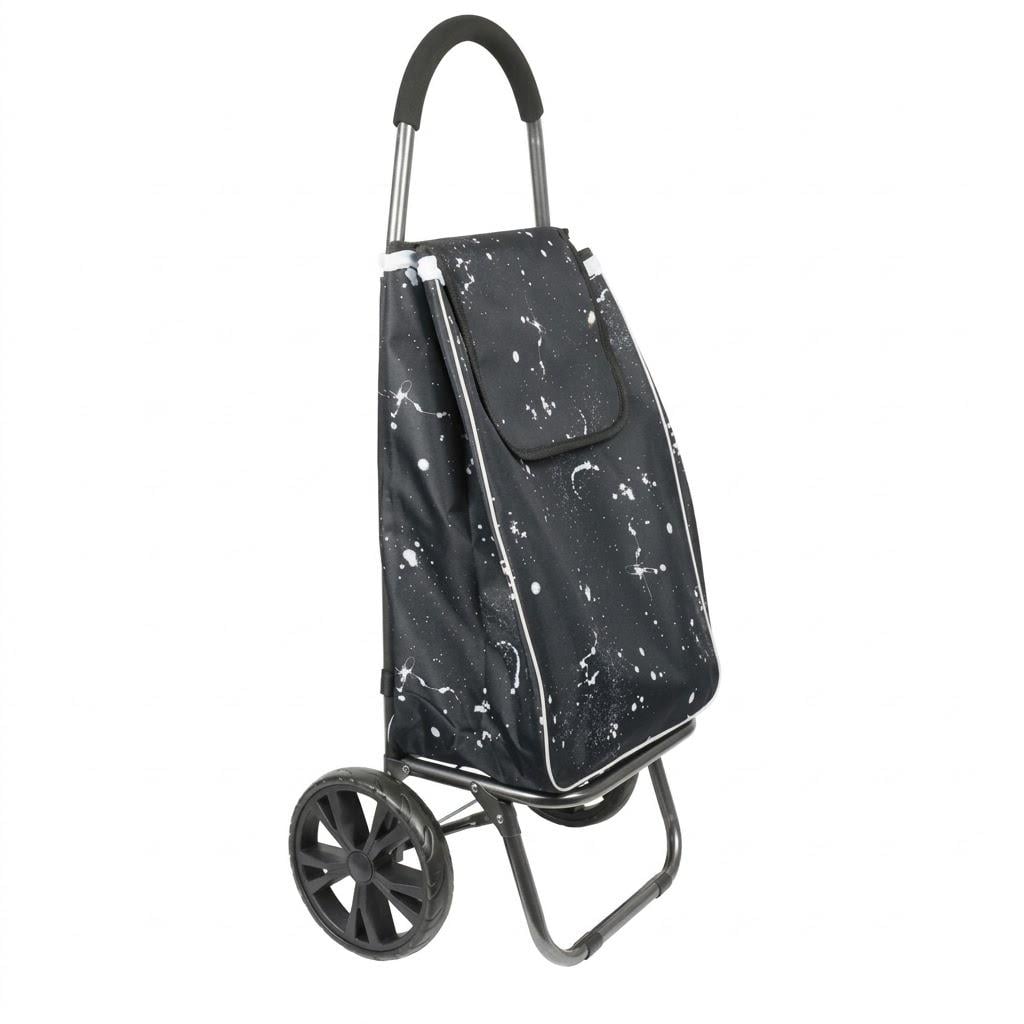 Хозяйственная тележка Stenson MH-4151 до 30 кг 2 колеса брызги краски Black/Grey (38310235)