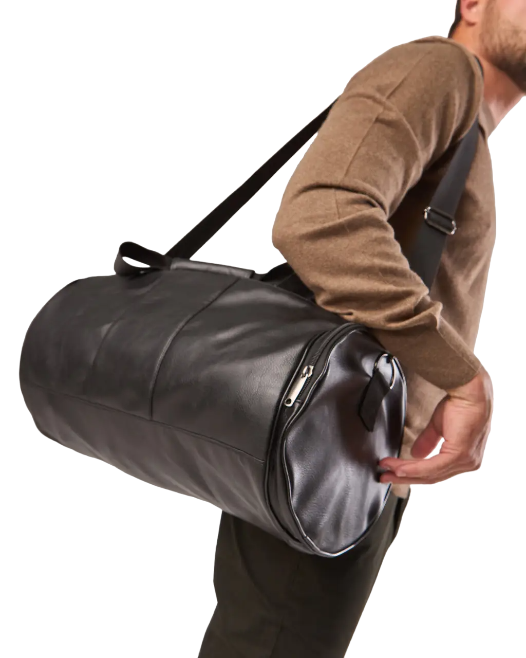 Спортивная сумка Barrel 28 л Черный (375697029)