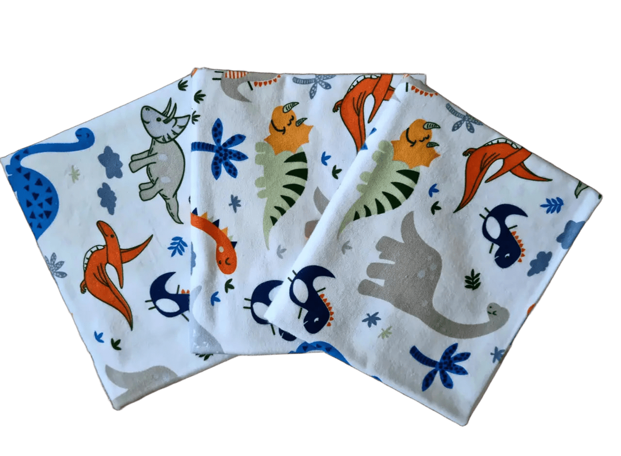 Пеленки детские BST 3 шт. 90х80 см динозаврики (2659316960)
