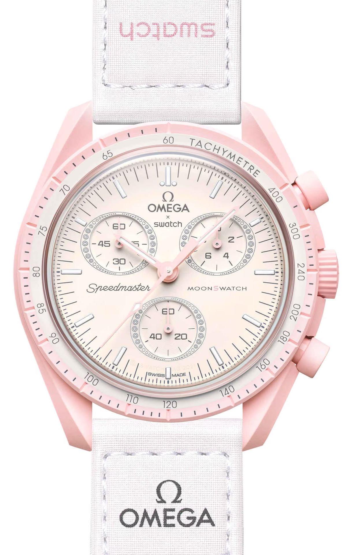 Наручний годинник Swatch Omega Bioceramic MoonSwatch Collection Mission to Venus (SO33P100) - фото 1