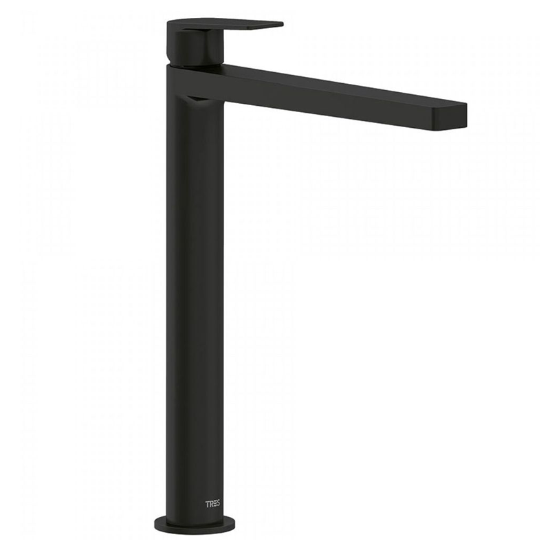 Смеситель для умывальника Tres Project Colors Черный матовый (21180301NM)