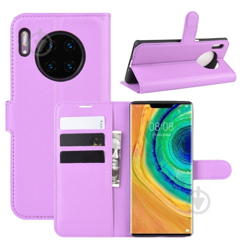 Чехол-книжка Litchie Wallet для Huawei Mate 30 Pro Violet (hub_vXkp92796) - фото 2