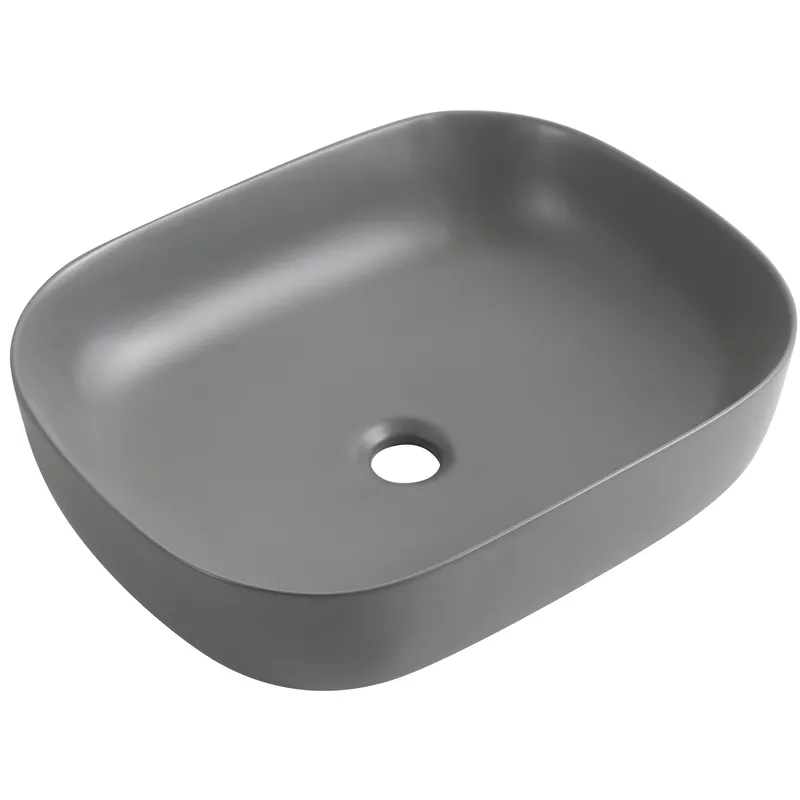 Раковина накладна MIXXUS Premium DIVERSE-0115 490x395x135 мм Gray (MP6650)