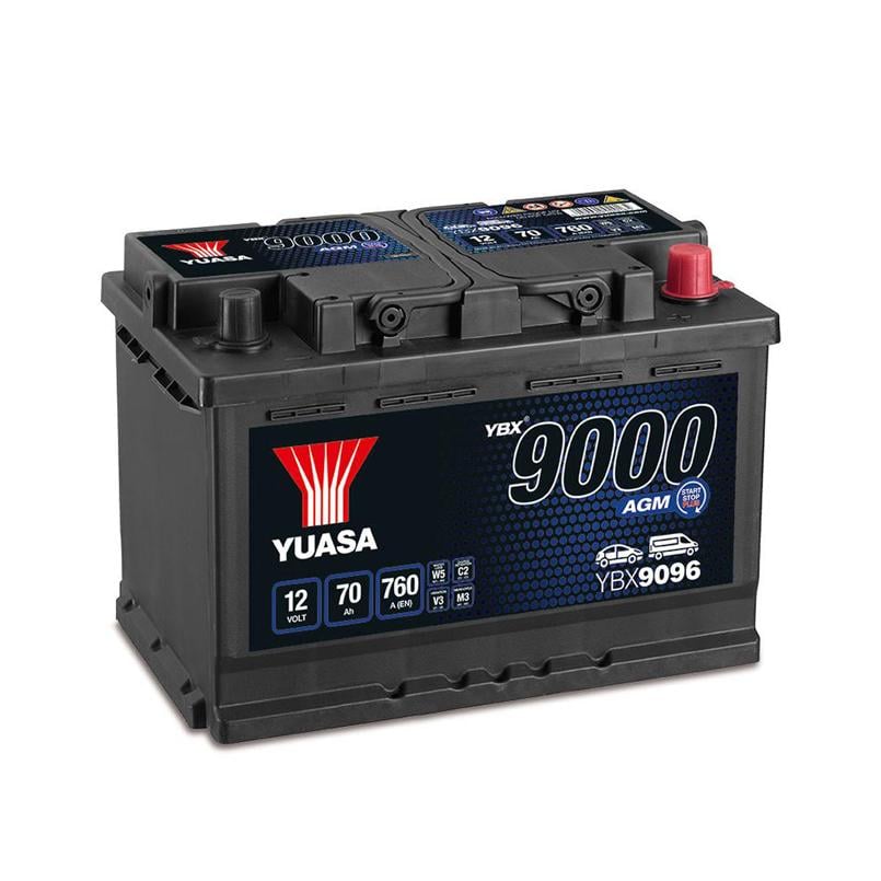 Акумулятор Yuasa AGM Plus Battery 70 Ah/12 V - + (YBX9096) - фото 1