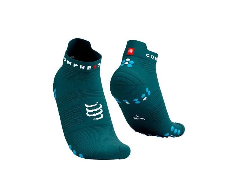 Носки для бега Pro Racing Socks V4.0 Run Low T2 р. 39-41 Shaded Spruce/Hawaiian Ocean (12333482) - фото 1