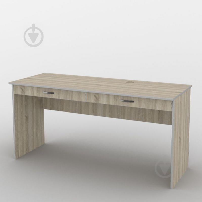 Письменный стол Тиса Мебель СМ-21/3 Ш.-1600мм Г.-600мм Дуб сонома