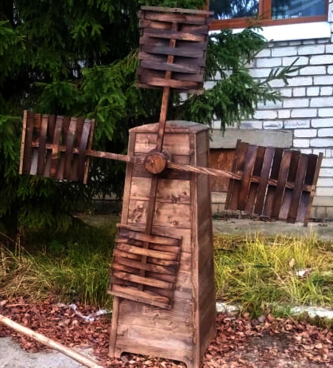 Млин декоративний із дерева Олодіо Капучино (МЕС-000209) - фото 4 Млин декоративний із дерева Олодіо Капучино (МЕС-000209) - фото 4