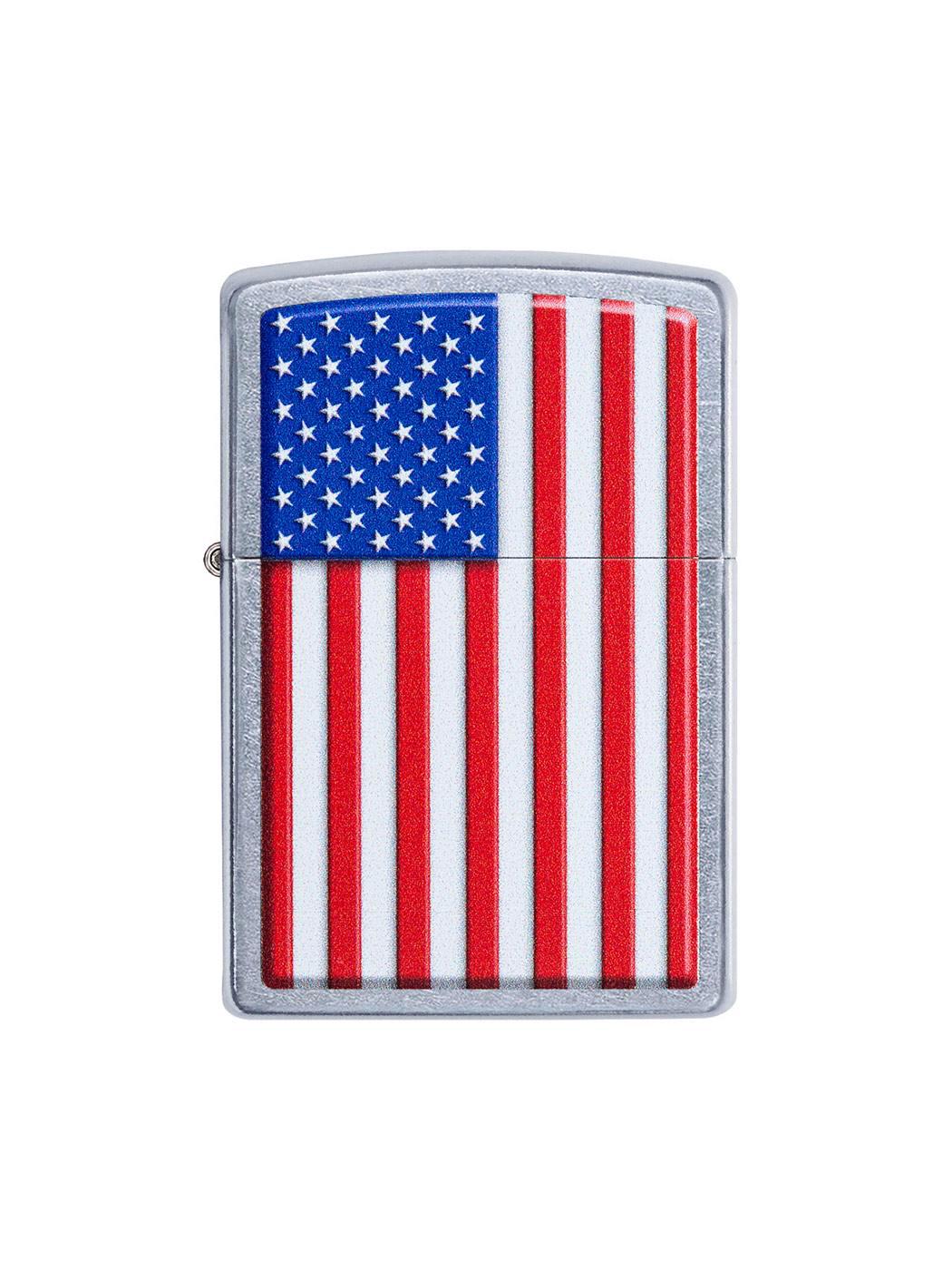 Зажигалка Zippo с американским флагом (29722)