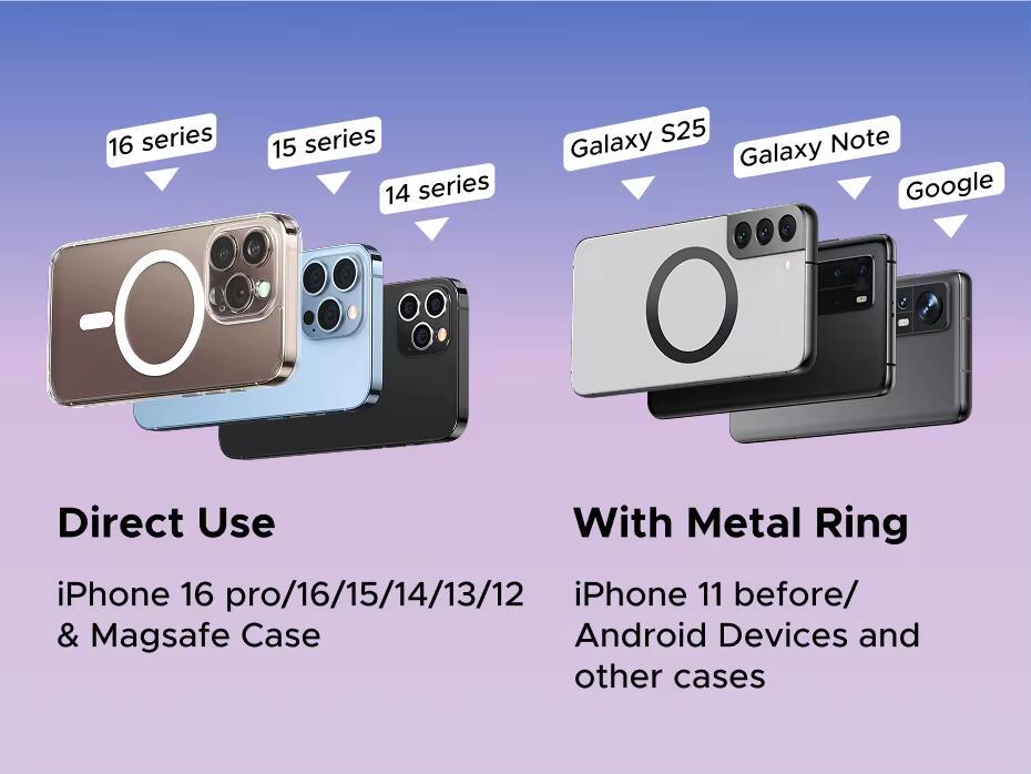 Держатель магнитный для телефона в машину UGREEN LP948 Black (LP948) - фото 5 Держатель магнитный для телефона в машину UGREEN LP948 Black (LP948) - фото 5