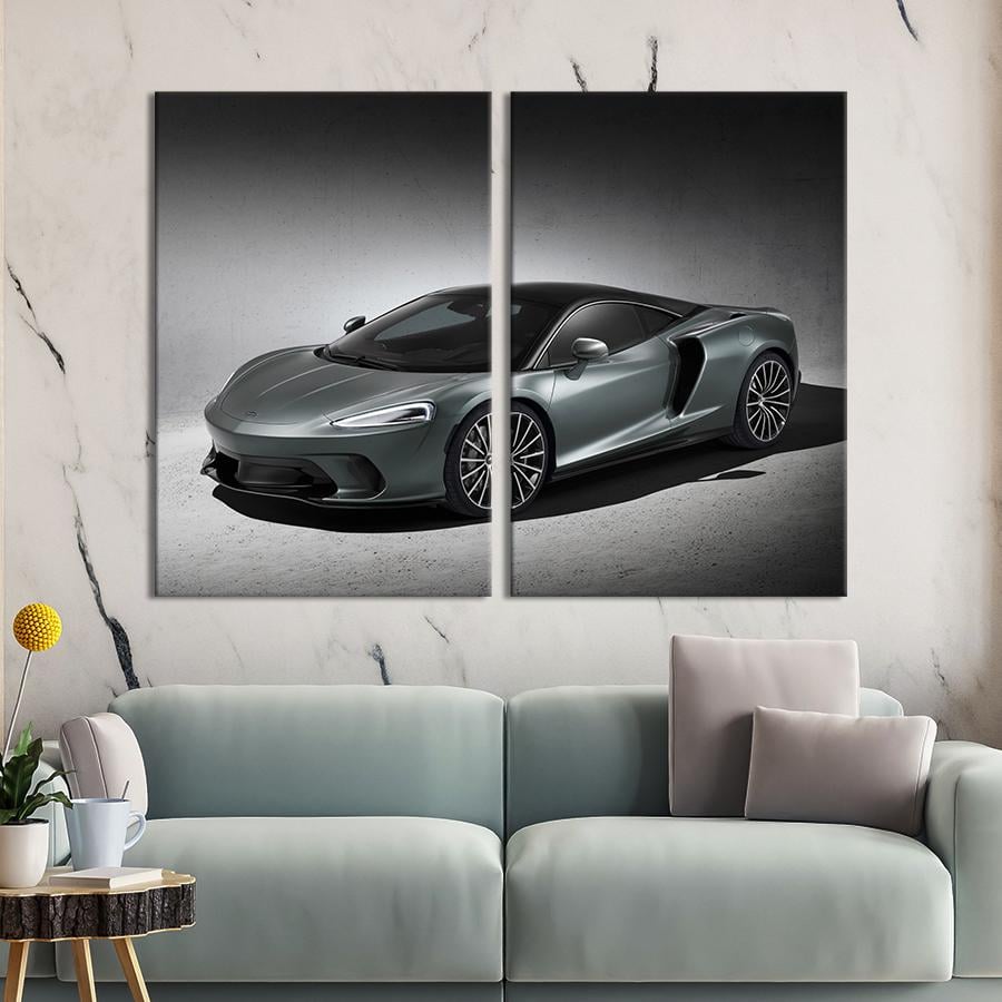 Картина на холсте Автомобиль McLaren GT 71x51 см (1252-2)