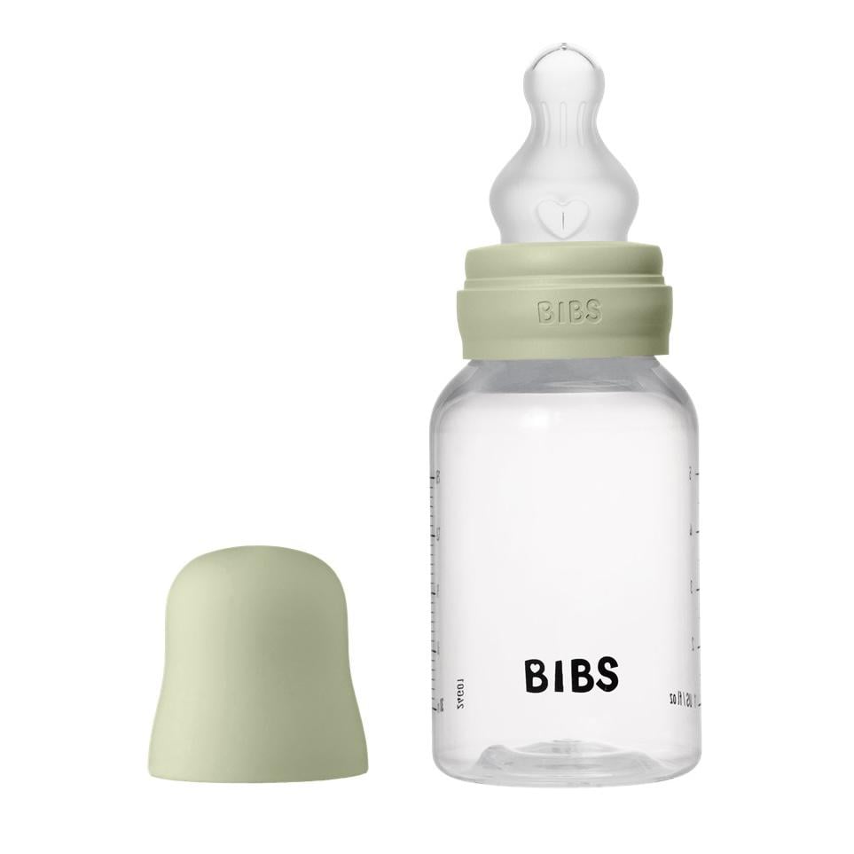 Пляшечка дитяча BIBS Round Silicone 150 мл Sage