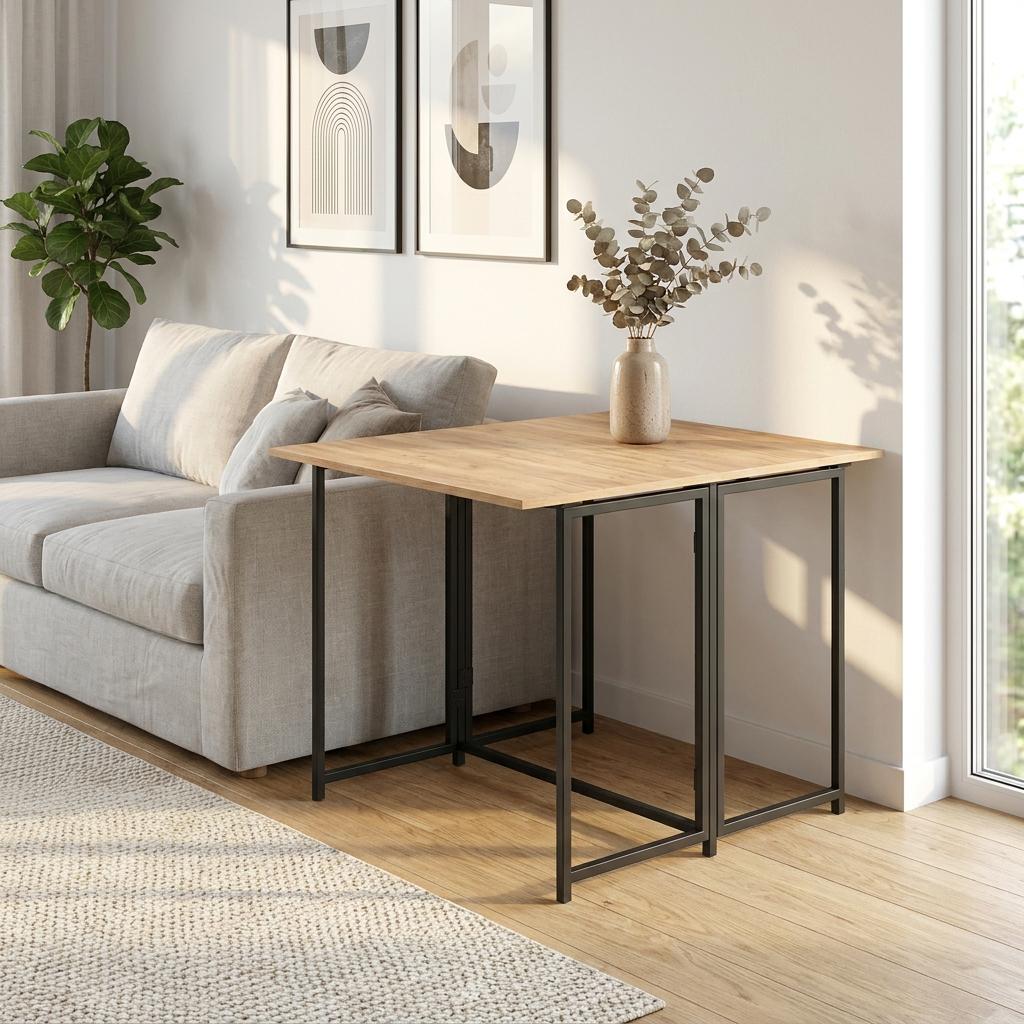 Стол Fusion Furniture трансформер Дуос Дуб Аппалачи