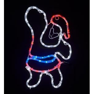 Гірлянда зовнішня Delux Motif Santa Claus LED б/к/с 55х31 см (90017989) - фото 3