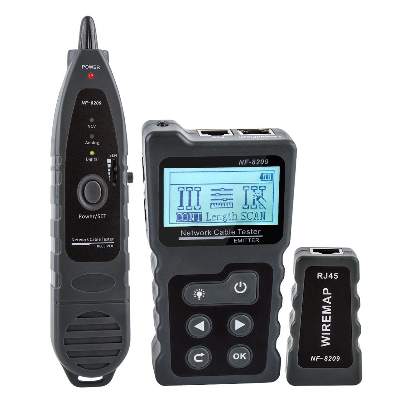 Тестер кабеля сетевой NF-8209 Network Cable Tester (1801445)