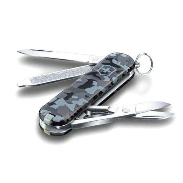 Туристический нож Victorinox Classic SD Navy Camouflage (0.6223.942) - фото 3