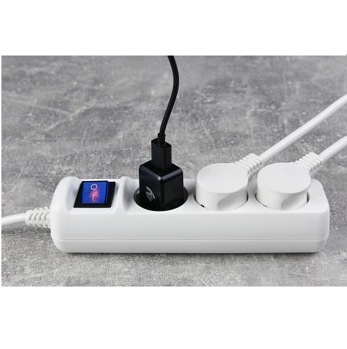 Сетевой удлинитель 2E U03ESM1.5 с выключателем 1,5 м 16А White (13102948) - фото 5 Сетевой удлинитель 2E U03ESM1.5 с выключателем 1,5 м 16А White (13102948) - фото 5