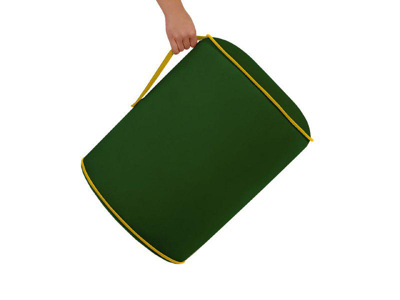 Пуф Round 30х46х30 см Зеленый (Арт.66) - фото 2 Пуф Round 30х46х30 см Зеленый (Арт.66) - фото 2