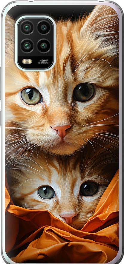 Чехол на Xiaomi Mi 10 Lite Котики 2 (5664u-1924-42517)