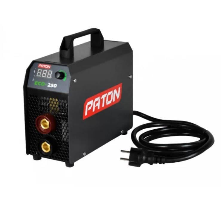 Зварювальний інверторний апарат PATON ECO-250-С 7 кВА 250 А ручна дугова ММА і кейс (22076) - фото 2