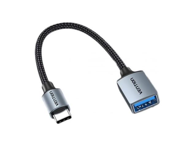 Кабель Vention CCXHB USB 3.0 Type-C Male to Type-A Female OTG 0,15 м Silver