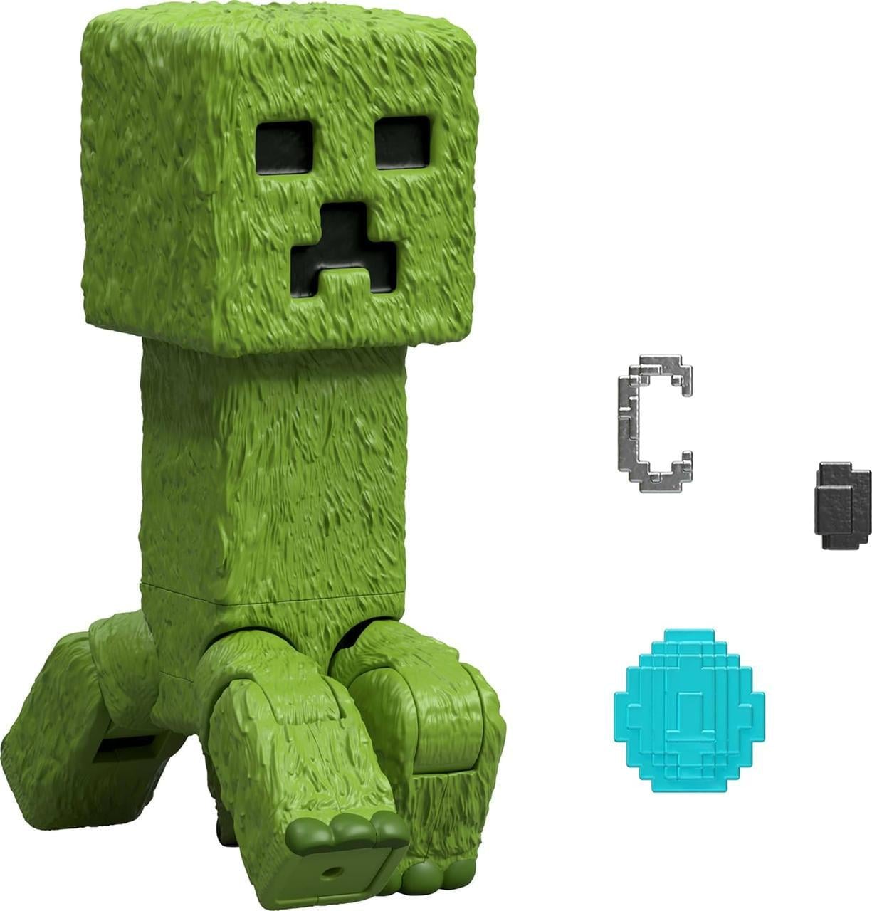 Игровая фигурка Mattel Minecraft Movie Крипер (JFR58) Игровая фигурка Mattel Minecraft Movie Крипер (JFR58)