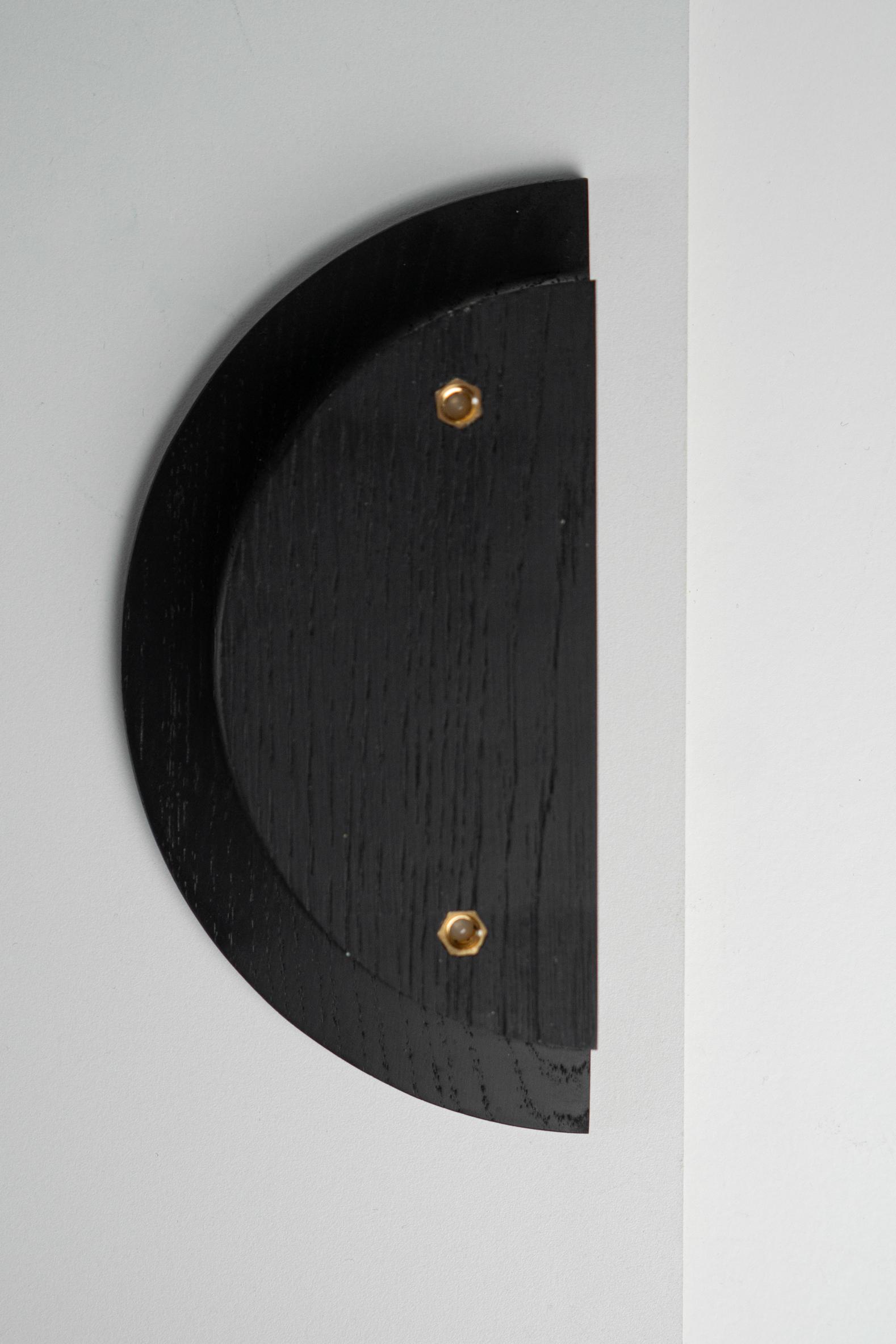 Ручка меблева Duet 3 дерев'яна 180 мм Black - фото 3