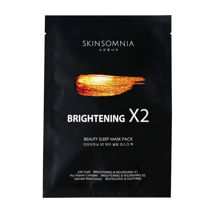 Маска тканевая Jkosmec Skinsomnia для лица сияние двойной эффект бюти слип 30 мл