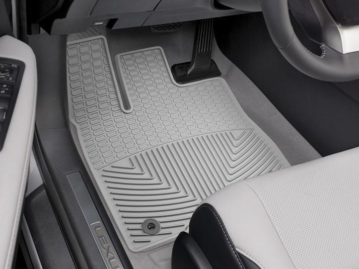 Коврики автомобильные передние резиновые WeatherTech W421GR Lexus RX 2016 Серый (1319749464)