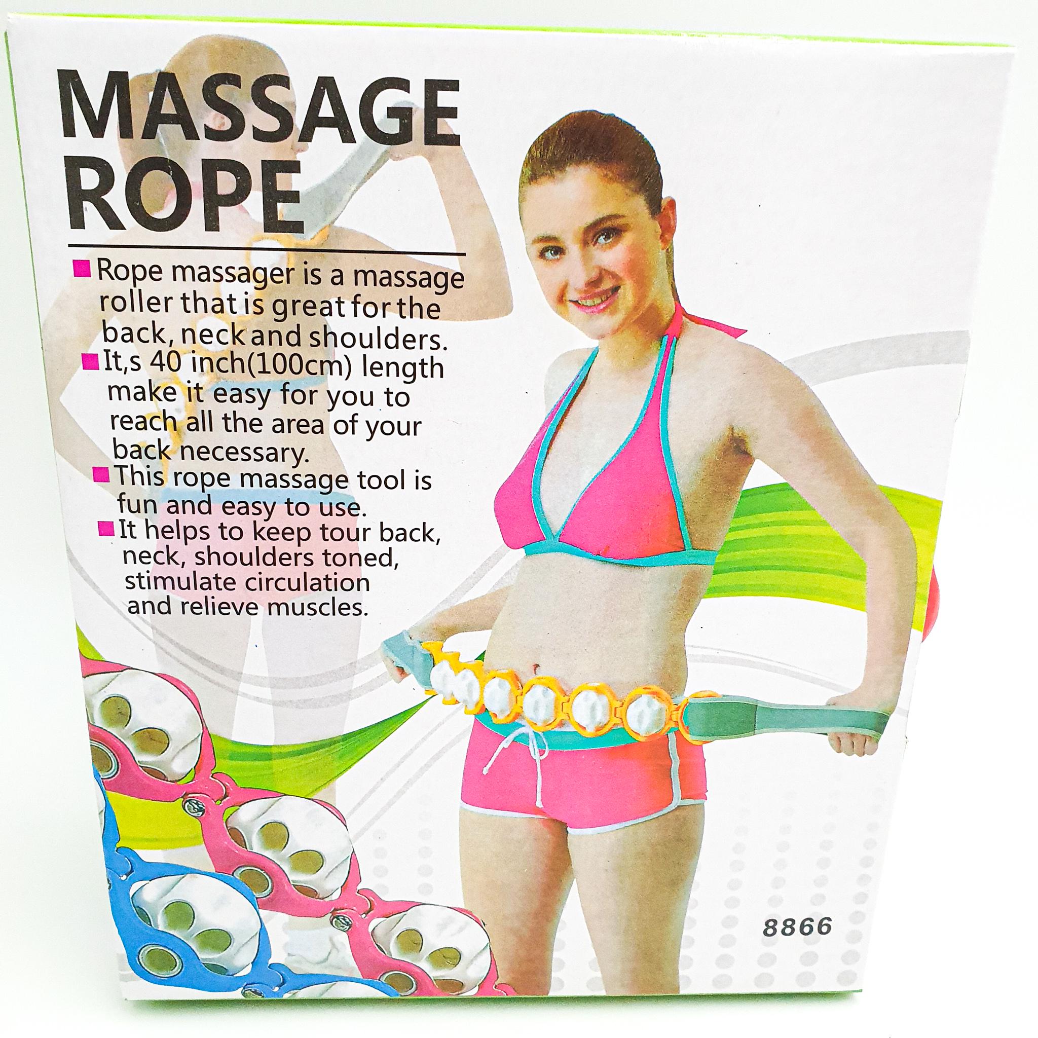 Масажер ручний антицелюлітний роликовий 7 кульок Massage Rope - фото 5