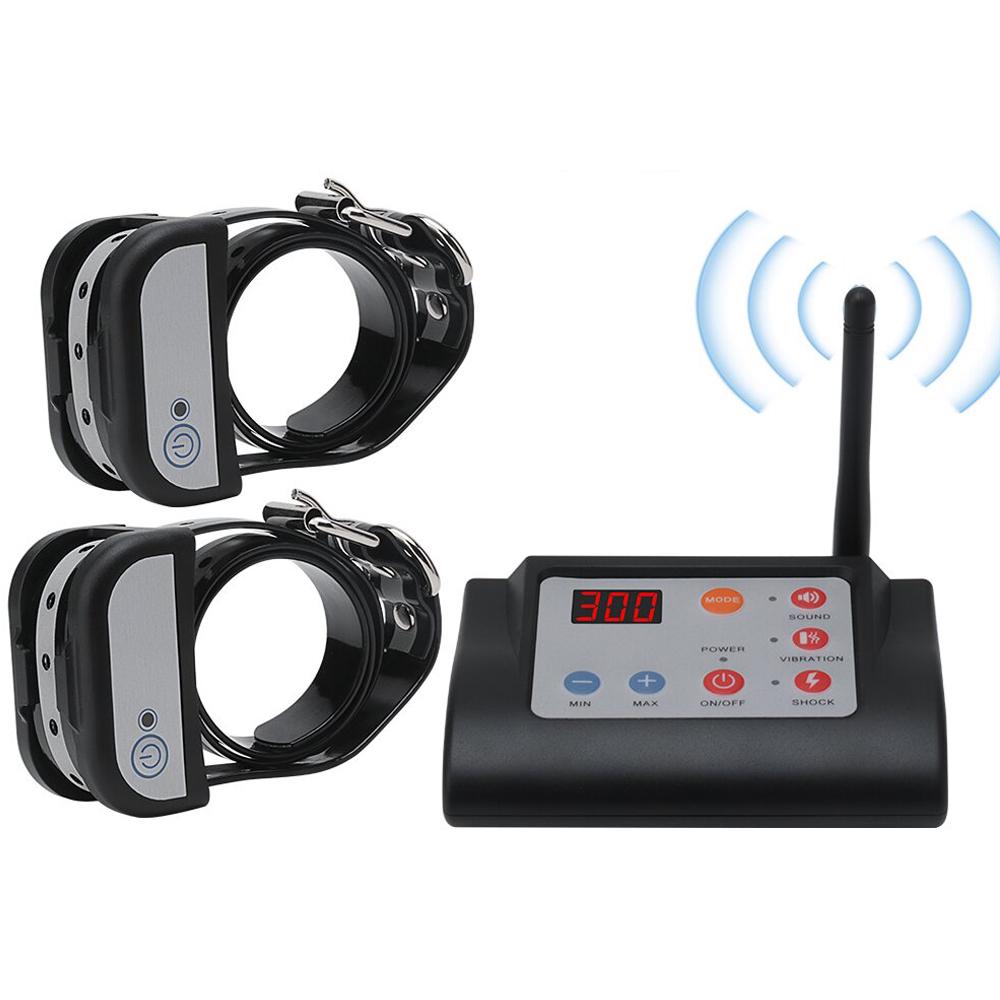 Забор для собак Digital Lion YH883-2 беспроводной с 2-мя электронными ошейниками для дрессировки Черный - фото 6