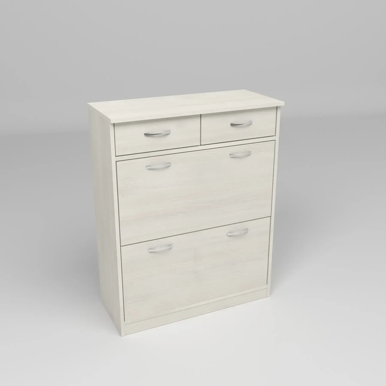 Тумба для обуви Kontinent No4 80х35х101 см Дуб Шамони Светлый (50614486) - фото 4 Тумба для обуви Kontinent No4 80х35х101 см Дуб Шамони Светлый (50614486) - фото 4