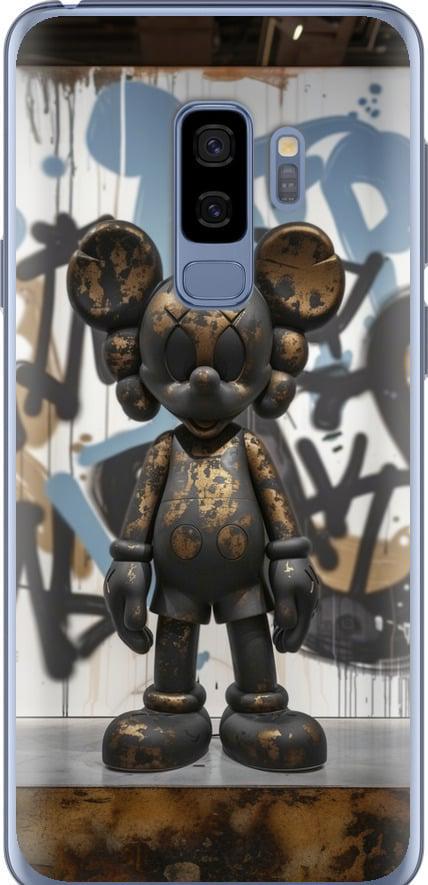 Чехол на Samsung Galaxy S9 Plus Bronze kaws v2 (6098t-1365-42517)