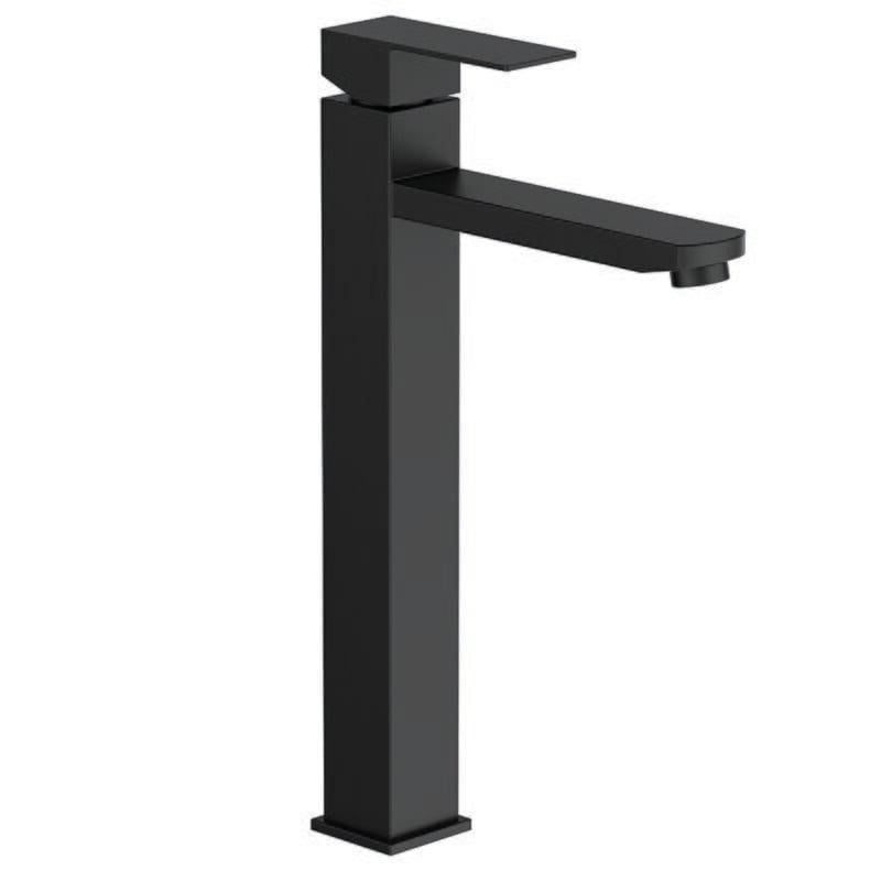 Смеситель для раковины Zerix KUB-001-HIGH Black (ZX4846)