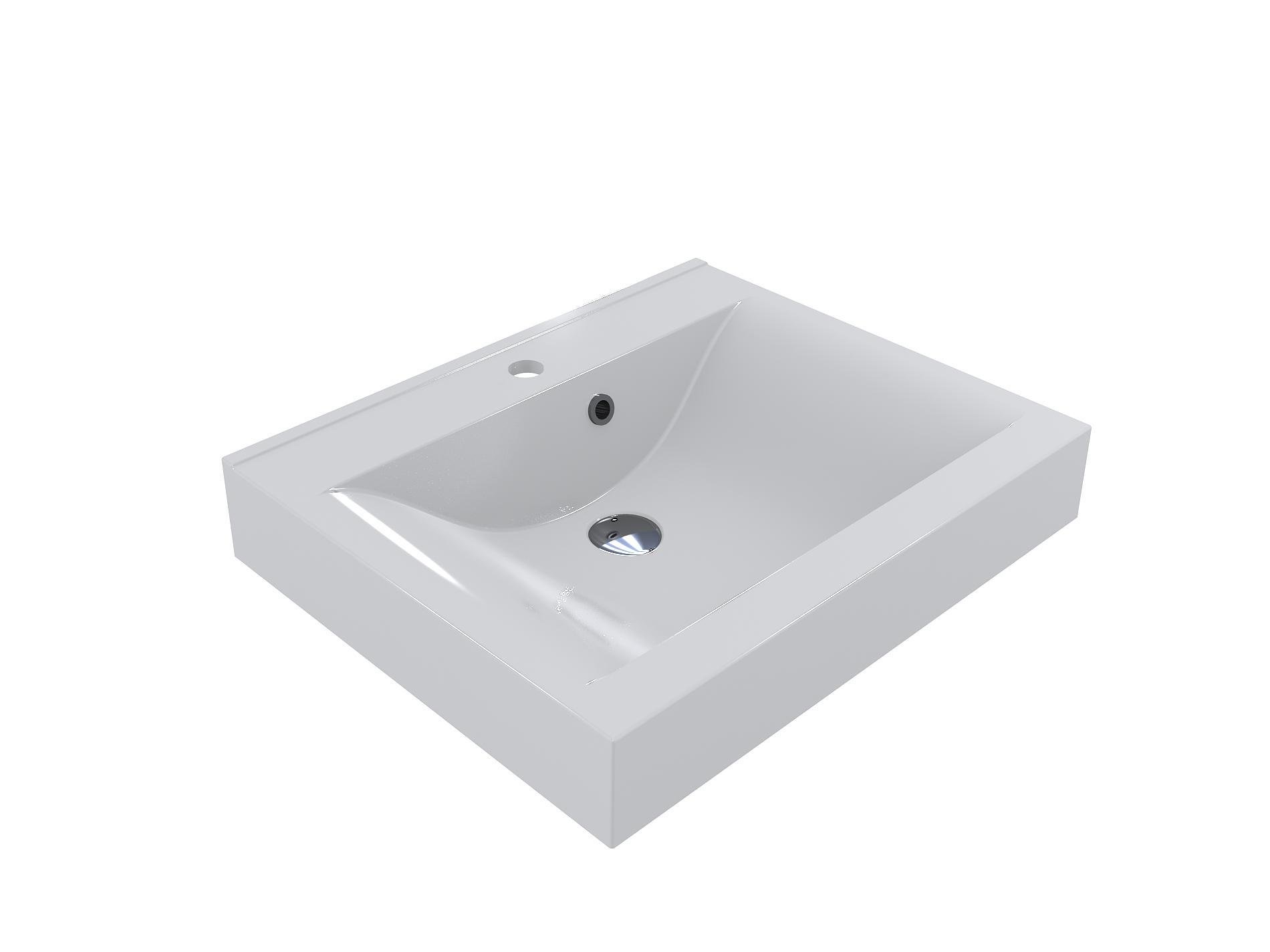 Умывальник для ванной комнаты Fancy Marble Nadja 600 (206101)