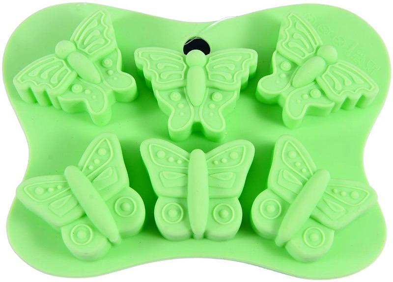 Форма силиконовая для льда и конфет Fissman Бабочки 14х10,5 см (FN-6558)