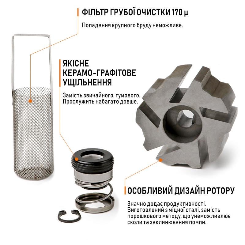 Насос Bigga BP-AC100 для перекачки дизельного топлива 100 л/мин 220V (115092101) - фото 5