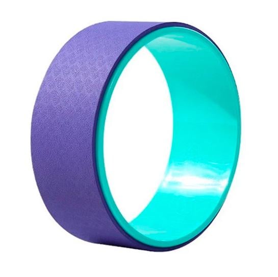 Колесо для фітнесу OSPORT Fit Wheel Yoga 31х13 см Фіолетово-бірюзовий (MS 4197)