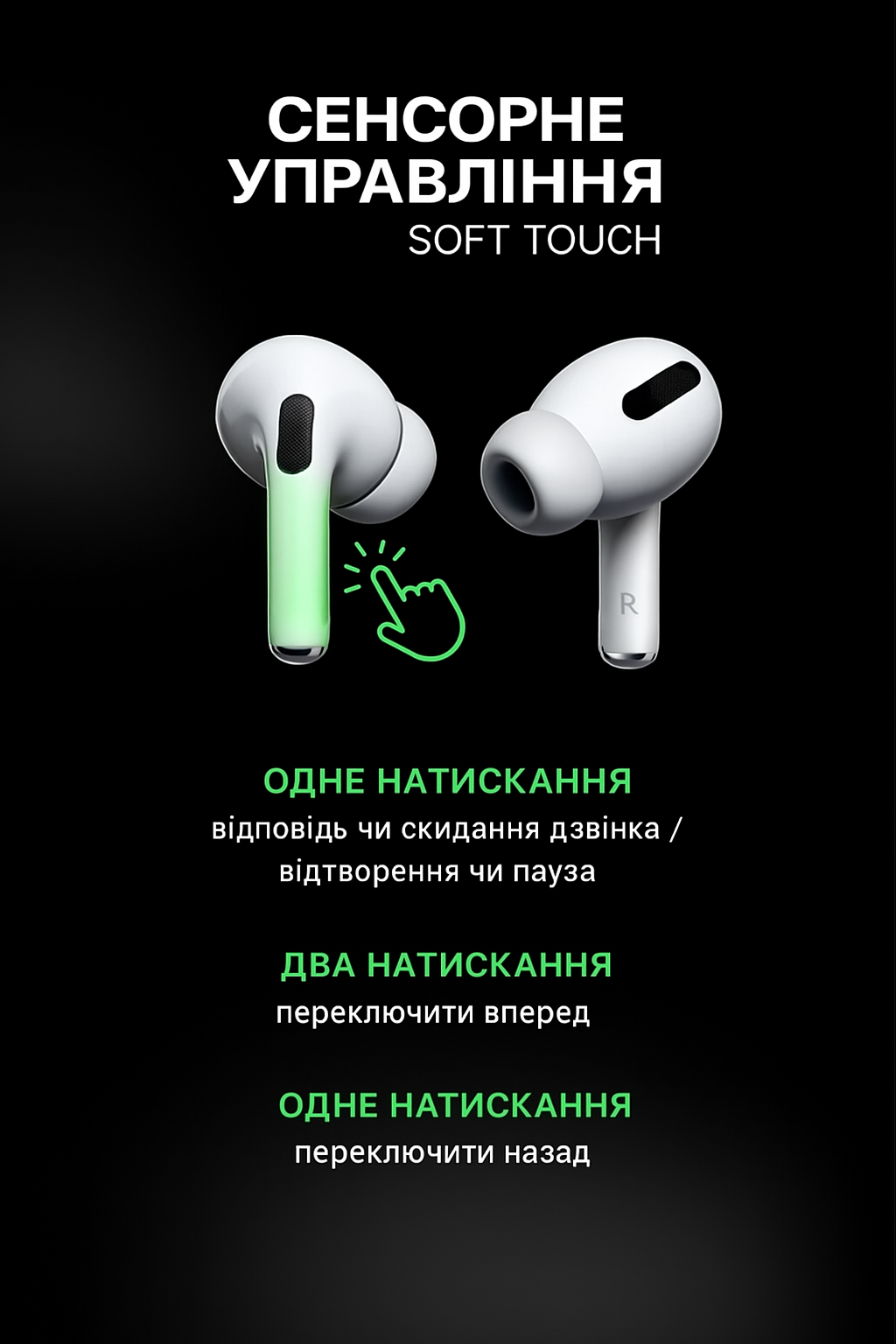 Наушники беспроводные Kayfovo Bluetooth Air Pro 2 с чехлом Белый (28719) - фото 3 Наушники беспроводные Kayfovo Bluetooth Air Pro 2 с чехлом Белый (28719) - фото 3