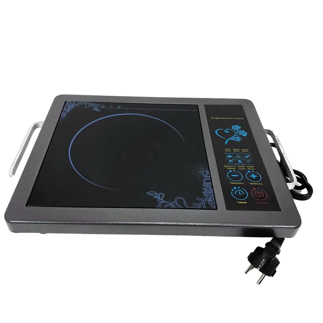 Плита инфракрасная Domotec MS-5842 на 1 конфорку (ws83661) Плита инфракрасная Domotec MS-5842 на 1 конфорку (ws83661)